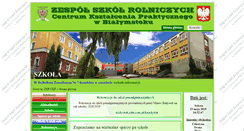 Desktop Screenshot of ckp.zsrckp.pl