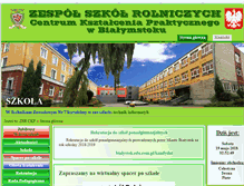 Tablet Screenshot of ckp.zsrckp.pl